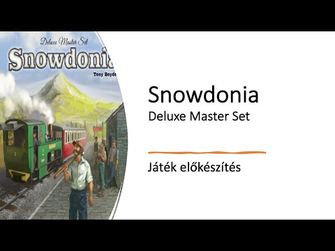 Snowdonia Deluxe Master Set - Egyszemélyes előkészítés (Botdell) - Robert SoloPlay