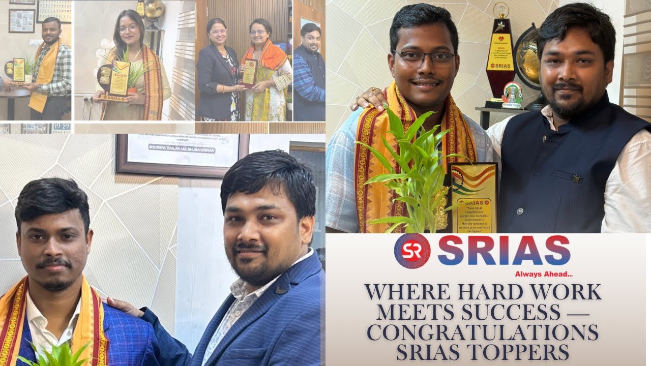 From Aspirants to Achievers — SRIAS OPSC Toppers 2024