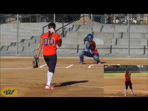 Daniela Leon's Softball Skills Video-2022 RHP/2B - Teamsmith 14U-Rick
