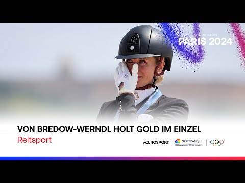 Von Bredow-Werndl gewinnt Gold vor magischer Kulisse | Olympia 2024 in Paris | Dressurreiten