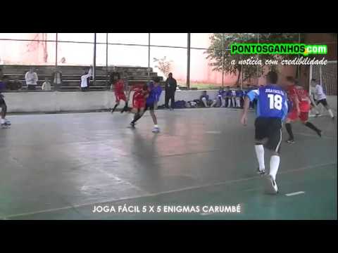 Joga Fácil x Enigmas Carumbé pela 3ª Copa Canibal's; veja os gols