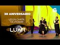 Leilía chega á festa dos 30 anos de Luar e canta 'Olvídame'
