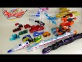A Large Gathering Of All 19 Mashin Transformations And Combinations Mashin Sentai Kiramager