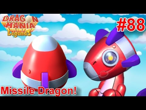 Dragon Mania Legends PC #88 - Missile Dragon Hatching!