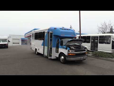 2016 Chevrolet Glaval Titan II 14 Passenger Shuttle Bus - S94645