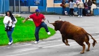 Angry Bull Spots Man Who Raised Him After 7 Years... Just Watch What It Did Next