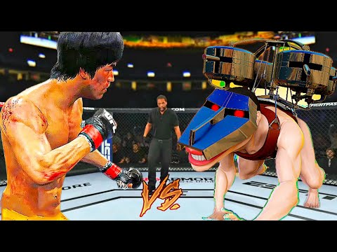 Bruce Lee vs. Cart Titan - EA Sports UFC 4