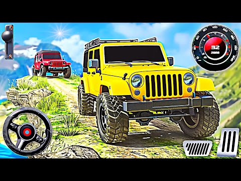 Extreme Offroad Jeep Mud Driving Sim - 4x4 Car Towing Game 3D | Android Gameplay