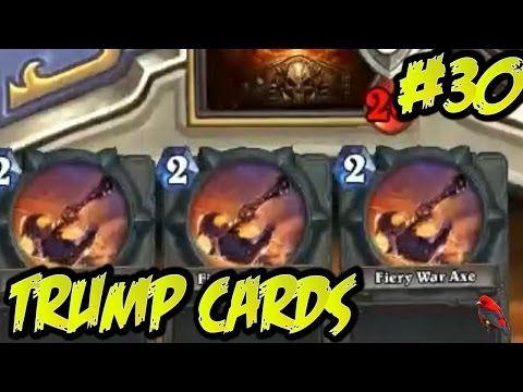 Hearthstone: Trump Cards 30 - Warrior arena - TO THE FACE
