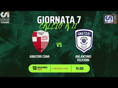 Calcio a 11 CSI | Amatori Cona - Amatori Antimo Felicioni