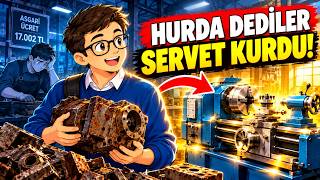 Asgari Ücretli Fabrika İşçisi Hurda Makineleri Toplayarak Sessizce Zengin Oldu —