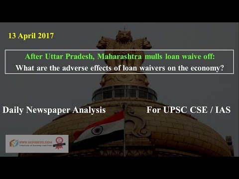 Current Affairs for 13 April 2017 for UPSC, CSE by IAS Videos