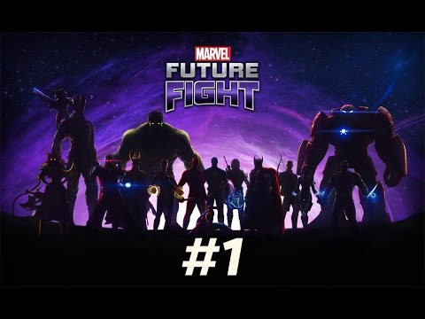 Marvel Future Fight - Gameplay Walkthrough Part 1 - Chapter 1 - Stage 1 (iOS, Android)