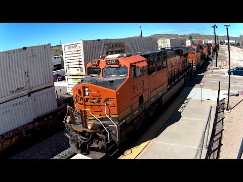 RailFanAZ - Kingman Railroad Museum, Kingman, AZ | BNSF Seligman Sub, MP 516.5 - West