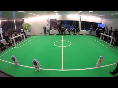 RoboCup European Open 2016 - B-Human vs  Nao Devils Dortmund