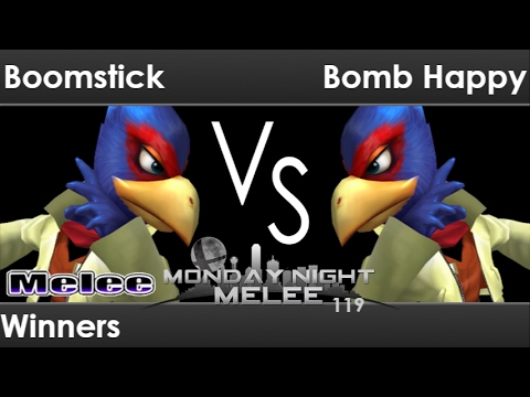 MNM 119 - Boomstick (Falco) vs Bomb Happy (Falco, Marth) Winners - Melee