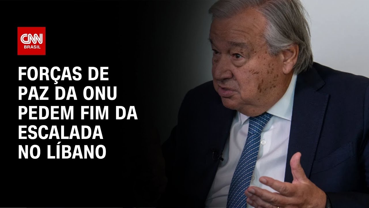Forças de paz da ONU pedem fim da escalada no Líbano | CNN NOVO DIA