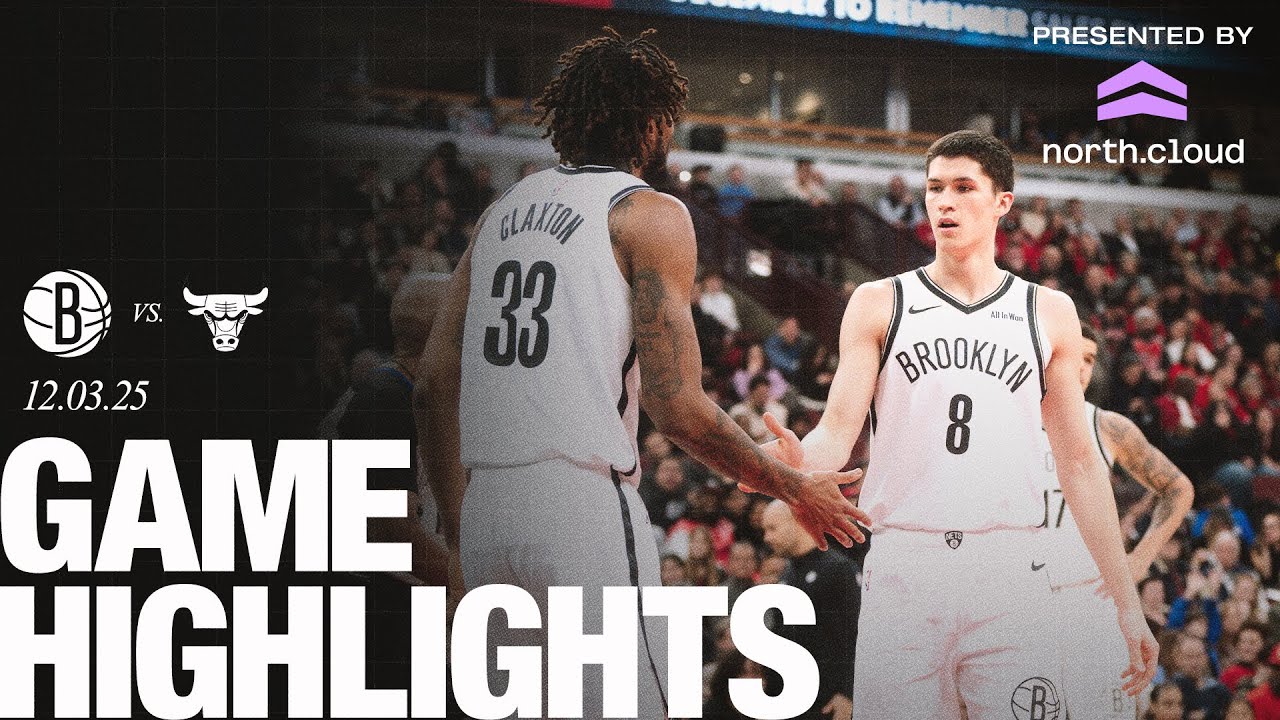 HIGHLIGHTS: Nets Use Team Effort and Long Ball to Beat the Bulls