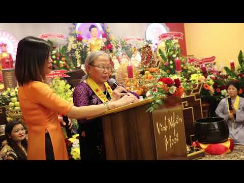 CỤ DIỆU HỒNG ĐẠI DIỆN PHẬT TỬ PHÁT BIỂU TẠI BUỔI LỄ KHÁNH THÀNH CHÙA MOST