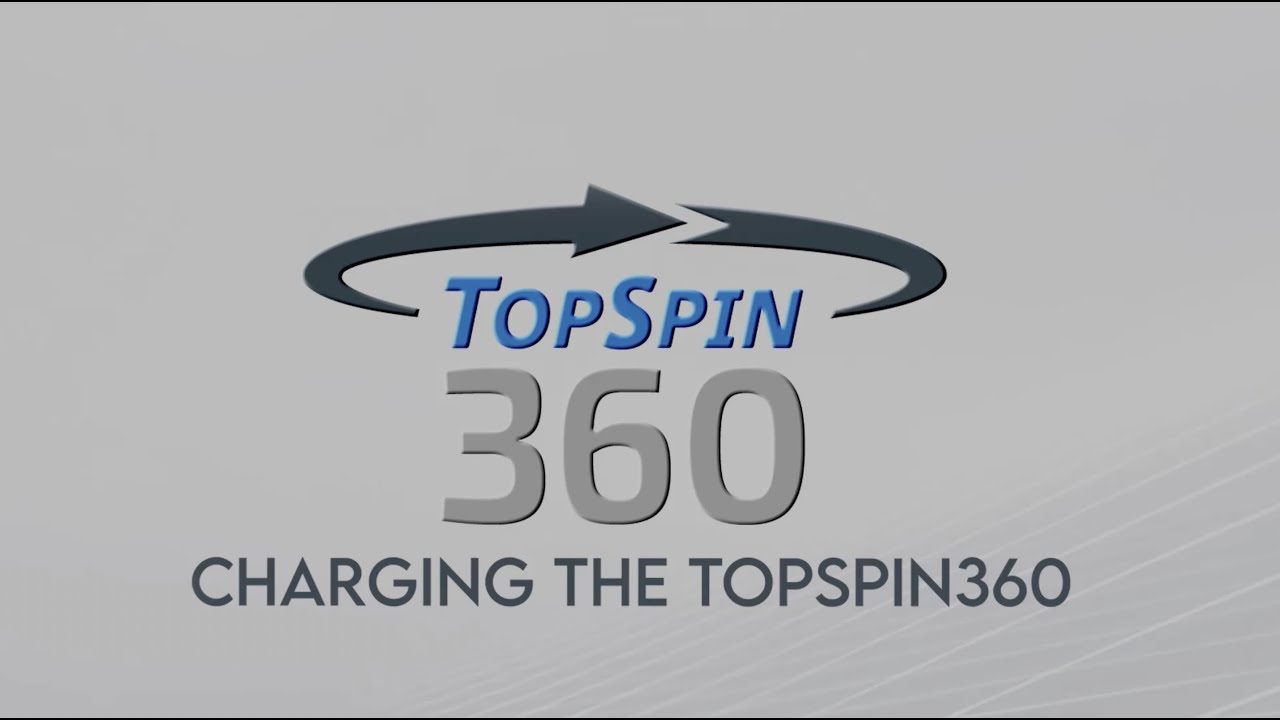 Charging the TopSpin360 - Product Tutorial