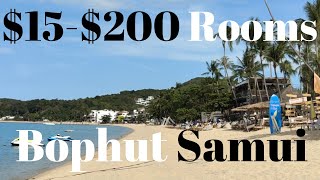 Bophut Top Value Hotels + Beach Tour, Fisherman's Village Koh Samui  2021