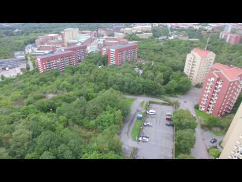 Drone flight over Guldheden Gothenburg