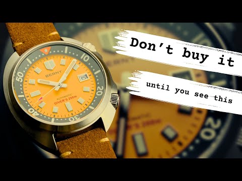 They released a Seiko vintage watch in 2024: Berny AM1970 review