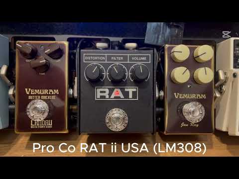 Pro Co RAT2 USA (OP07DP vs LM308)