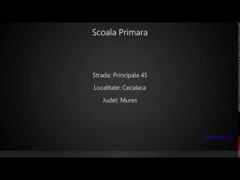 Scoala Primara Cecalaca