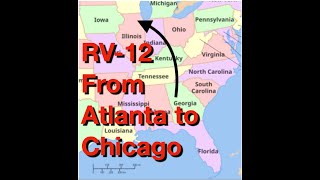 Flying Atlanta to Chicago in a Vans RV-12
