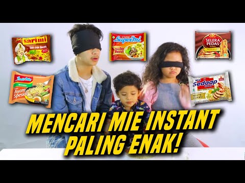 BLIND TEST CHALLENGE | MAKAN MIE INSTANT PALING ENAK