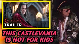Análisis del tráiler de Castlevania (2026): El Drácula de Johnny Depp es absolutamente aterrador