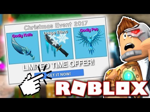 Secret Godly In Roblox Mm2 Christmas Update Kiraberry Video - the new murder mystery 2 christmas update godly knives guns roblox