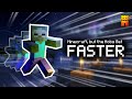 Minecraft... but the Mobs Get Faster