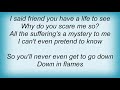 Semisonic - Down In Flames Lyrics