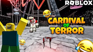 Roblox 😂 (escape the carnival of terror obby) with தமிழில் 😱