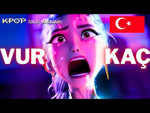K-Pop: İblis Avcıları -Vur Kaç(Takedown) | Resmi Türkçe Şarkı Videosu(+ renkli Sözleri)