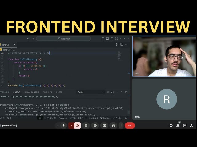 Mastering Javascript Key Concepts From A Front End Developer Interview
