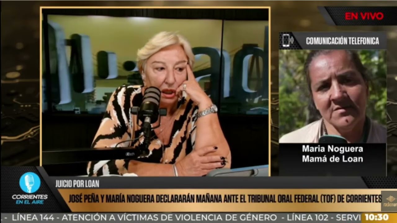 María Noguera, antes de declarar en el juicio: "Ojalá que alguien se quiebre y diga dónde está mi hijo"