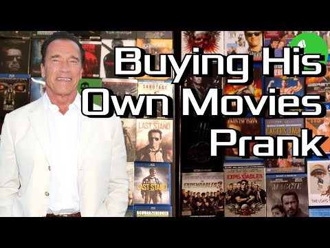 Arnold Tries to Buy His Own Movies - Prank Call