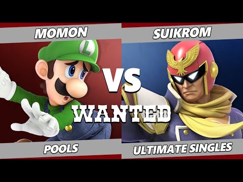 WANTED S5 C2 - Momon (Luigi) Vs. Suikrom (Captain Falcon) SSBU Ultimate Tournament