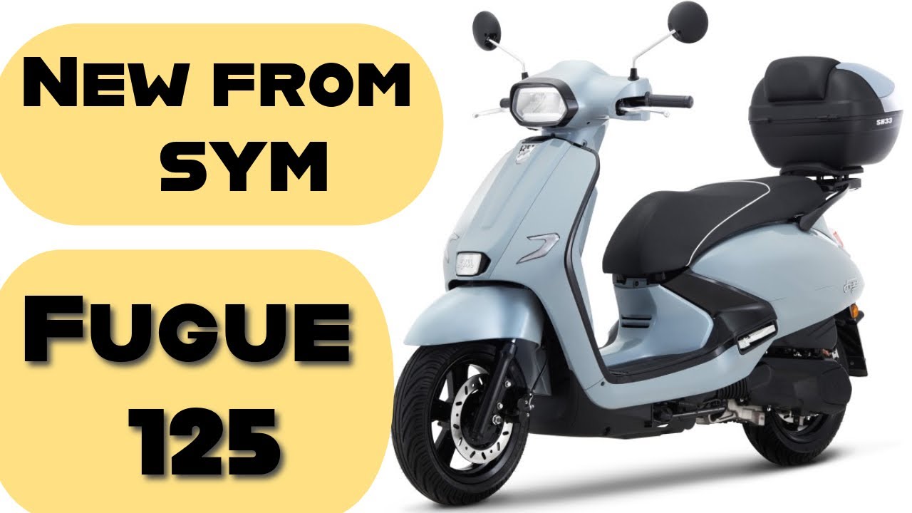 Brand new from SYM! The all new Sym Fugue 125. The best performing 125cc scooter?