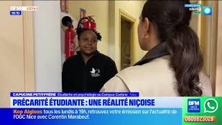 Dans l'objectif : précarité étudiante, une réalité niçoise
