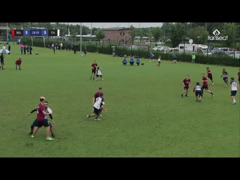 EYUC 2017 - Belgium vs Italy - U17 Men's Bronze Medal game - Ultimate frisbee