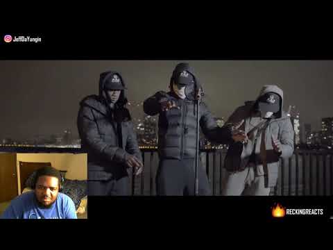 Americans Reaction to - K'oz x SmuggzyAce x S.White - Next Up? (#ukdrill)