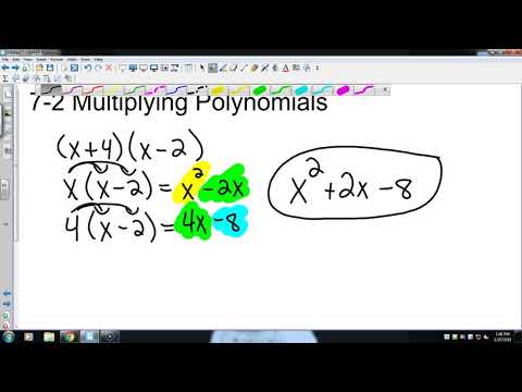 Big Ideas Algebra 7 2 Multiplying Polynomials