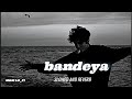 Bandeya - Arijit Singh [Slowed+Reverb] | Dil Juungle song💔[🎧] *MGM LO_FI