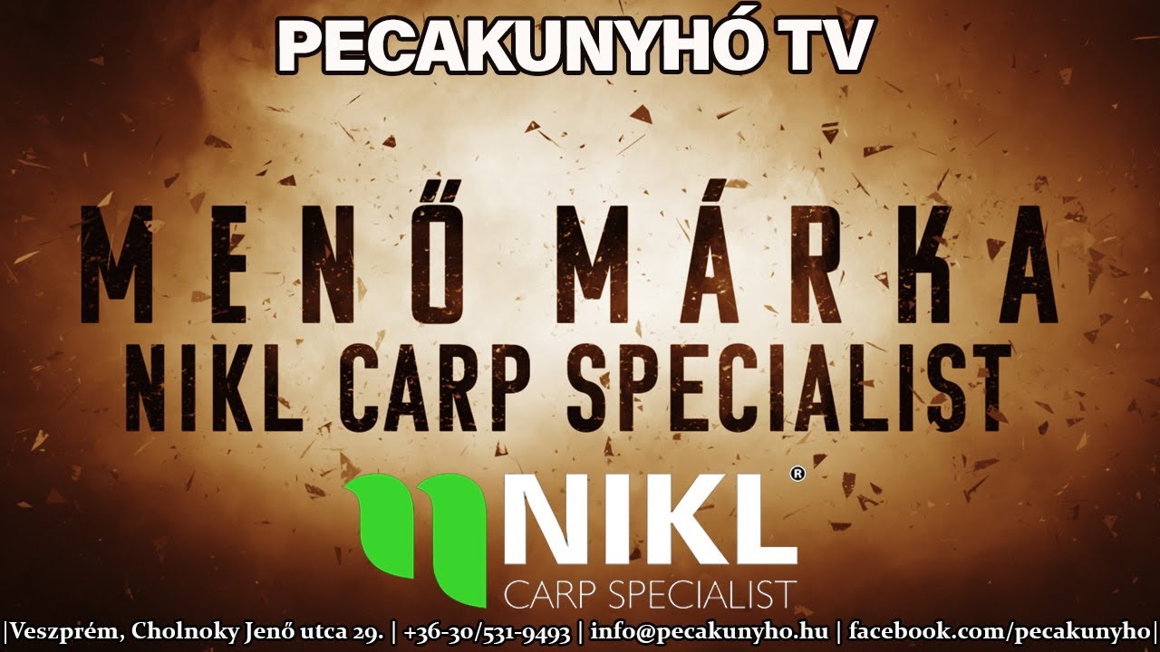 PecakunyhóTV - MENŐ MÁRKA - NIKL CARP SPECIALIST