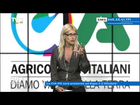 Tv7 con Voi del 28/09/2015 - CIA Padova sarà presente ad Expo il 2 ottobre (1 di 3)