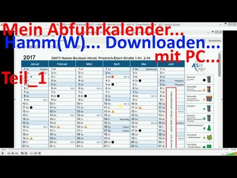 W_0303 =Teil_1 Abfuhrkalender 2017 =Hamm(W) =Meine Straße =mit PC Downloaden